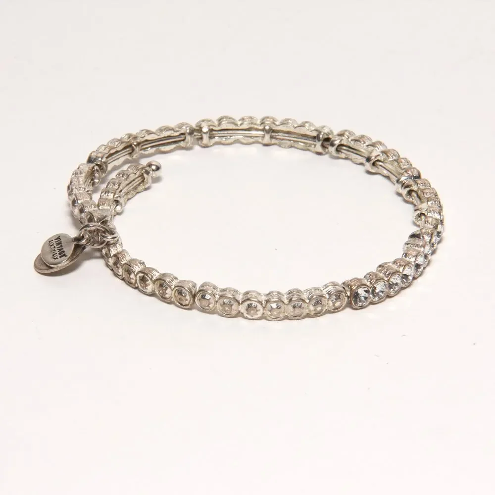 Alex & Ani Vintage 66 Wrap Bracelet Crystal Accents